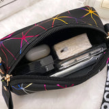 Women's Summer PU Leather Crossbody Bag with Zipper
