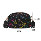 Women's Summer PU Leather Crossbody Bag with Zipper