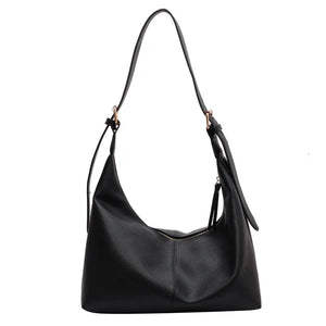 Soft Leather Tote Bag Women Large Capacity Commuter Bag