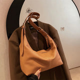 Soft Leather Tote Bag Women Large Capacity Commuter Bag