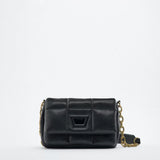 Quilted Shoulder Bag Women Purses Handbag Retro Clutch Tote