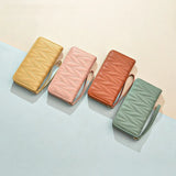 Solid Ladies Long Mobile Phone Bag Large Capacity Hand Wallet