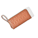 Solid Ladies Long Mobile Phone Bag Large Capacity Hand Wallet