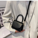 Mini PU Leather Flap Crossbody Bag for Women