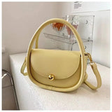 Solid Shoulder Bags for Women Armpit Bag PU Leather Handbags Lady Crossbody Bags