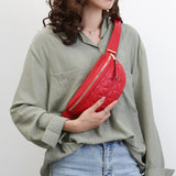 Women's Small PU Leather Waist Pack Crossbody Phone Purse