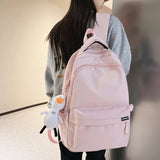 Waterproof Teenage Girls Student Backpack Large Capacity Bag