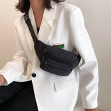 Women Waist Pack Diagonal Small Travel Belt Bag