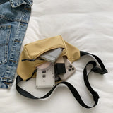 Women Waist Pack Diagonal Small Travel Belt Bag