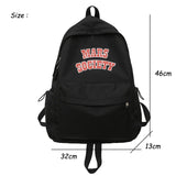 Waterproof Nylon Backpack Large Capacity Laptop Bag School Travel Backpack
