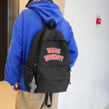 Waterproof Nylon Backpack Large Capacity Laptop Bag School Travel Backpack
