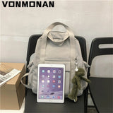 Waterproof Nylon Backpack for Teenage Girl