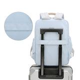 Waterproof Nylon Backpack for Girls, 15 Inch Laptop School Bag