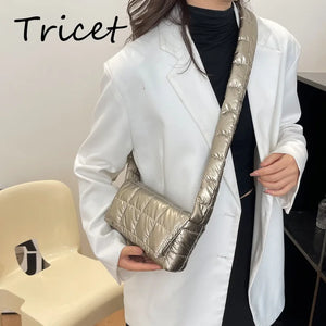 Stylish Female Cross Body Bag Soft Shoulder Bag For Women