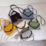 Leather Crossbody Bags For Women Chain Handbags Messenger Shoulder bags