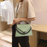 Leather Crossbody Bags For Women Chain Handbags Messenger Shoulder bags