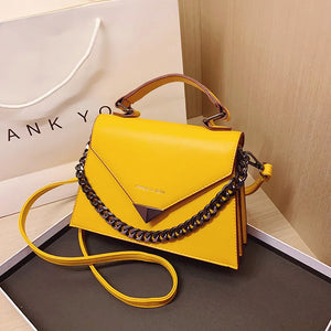 Leather Crossbody Bags For Women Chain Handbags Messenger Shoulder bags