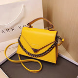 Leather Crossbody Bags For Women Chain Handbags Messenger Shoulder bags