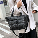 Space Cotton Nylon Shoulder Crossbody Bags for Women