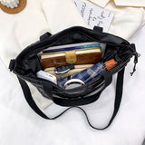 Space Cotton Nylon Shoulder Crossbody Bags for Women
