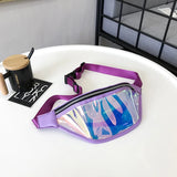 Holographic Sports Fanny Pack Waterproof Phone Pouch