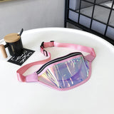 Holographic Sports Fanny Pack Waterproof Phone Pouch