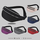 Men's Sports Waist Pack Mobile Phone Bag Waterproof Messenger Bag M