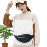 Men's Sports Waist Pack Mobile Phone Bag Waterproof Messenger Bag M