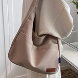 Big Shoulder Bag Space Cotton Handbag Woman Casual Tote Canvas Diagonal Bags