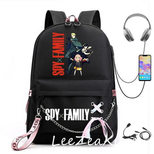Spy x Family Anya Cosplay Backpack Student School Shoulder Bag