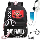 Spy x Family Anya Forger Backpack with USB Charging