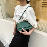 Stone Texture Candy Small Square Bag Spring Western Style