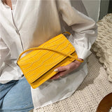 Stone Texture Candy Small Square Bag Spring Western Style