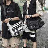 Unisex Street Shoulder Bag Multifunction Messenger Women Packbag Travel