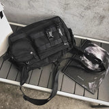 Unisex Street Shoulder Bag Multifunction Messenger Women Packbag Travel