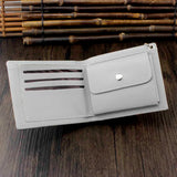 Boys Man Casual Wallet Coins Purse with Chain