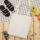 Student Canvas Bag Female Casual Letter Printing School Crossbody Shoulder Bag