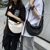 Large Capacity Casual Shoulder Bag Japanese Dumpling Bag