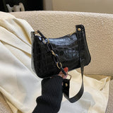 Animals Print Shoulder Bag Pu Leather Small Handbags Casual Chain Ladies Crossbo