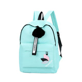 Leaf Print Backpack for College Students
