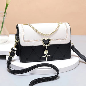 Chain Small Square Bag Women's Shoulder Diagonal Student