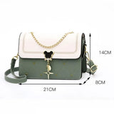 Chain Small Square Bag Women's Shoulder Diagonal Student