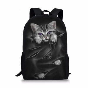 Animal Print Backpacks for Kids Boys Girls