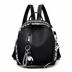 Women Backpack Oxford School Backpack Lady Rucksack Shoulder Bag Tote