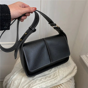 Square Crossbody Bag Flap Shoulder Handbag