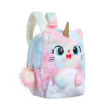 Girls Soft Cartoon Tie Dyed Kindergarten Kids School Bags Small
