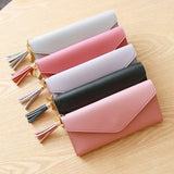 Heart-shaped Pendant Leather Women's Purse