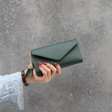 Heart-shaped Pendant Leather Women's Purse