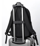 Men's Nylon Business Backpack Large Capacity Travel Backpack