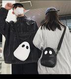 Funny Devil Ghost Crossbody Bag Unisex